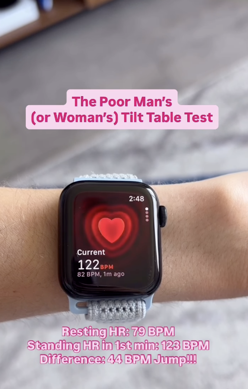 The Poor Man's (or Woman's) Tilt Table Test